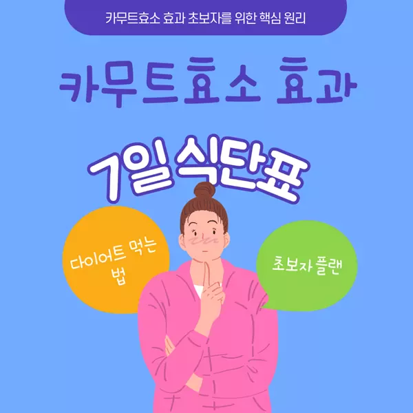 카무트효소 효과